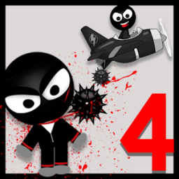 ikon Stickman Destruction Warrior 4