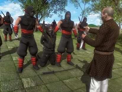 Shadow Ninja Survival - Ninja Fighting Game स्क्रीनशॉट 9
