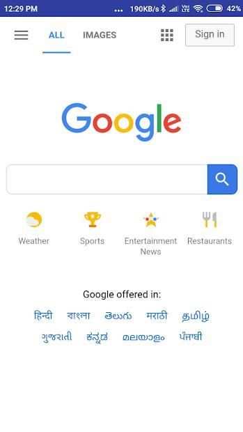 My browser (consume less Data) screenshot 4