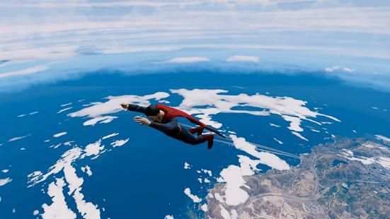 Flying Superman Simulator 2018 screenshot 1