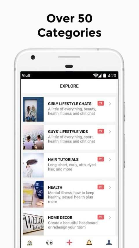 Vluff - YouTube Vlog Community & Directory screenshot 6