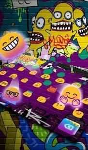 Zombie Graffiti Keyboard Theme screenshot 5