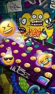 Zombie Graffiti Keyboard Theme screenshot 4