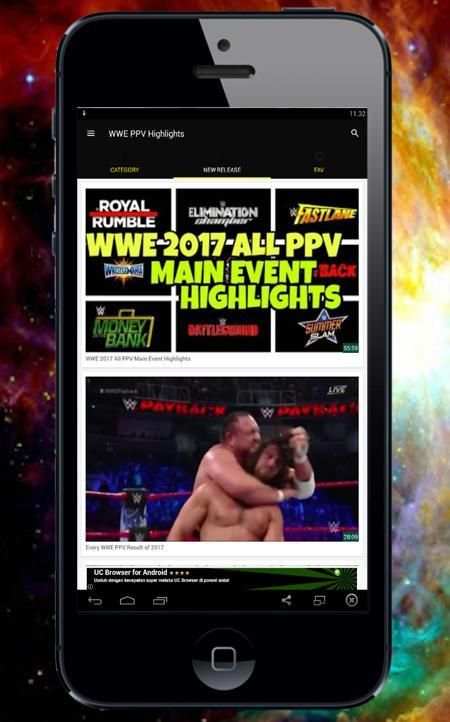 WWE PPV Highlights screenshot 1