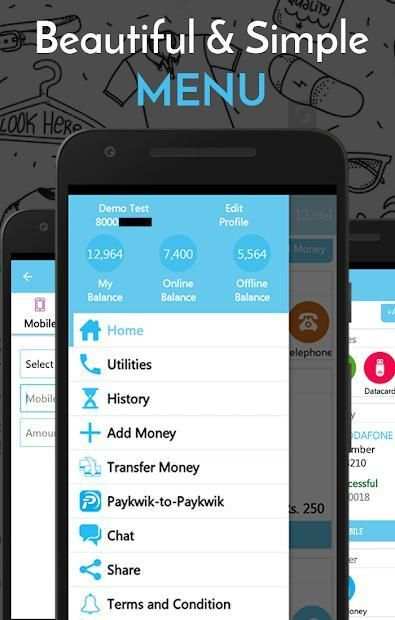 Recharge,Bill Payment Wallet स्क्रीनशॉट 5