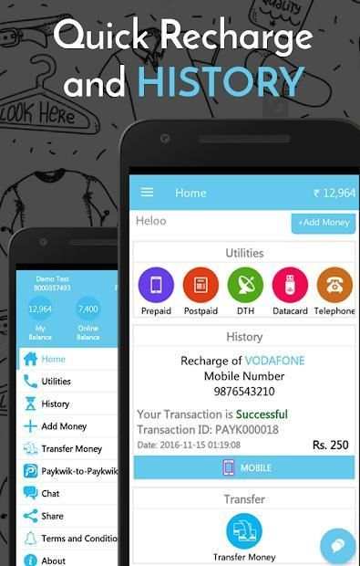 Recharge,Bill Payment Wallet स्क्रीनशॉट 1