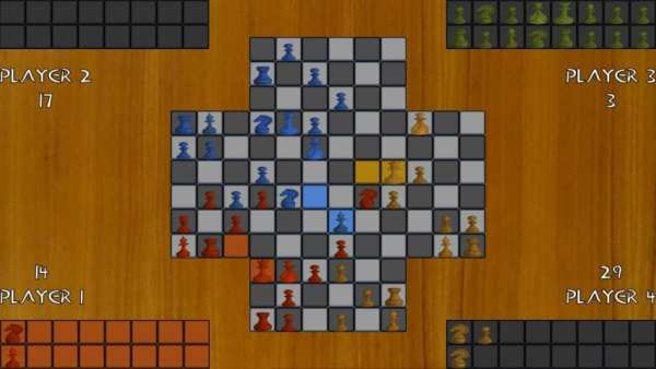 Free 4 Player Chess screenshot 1