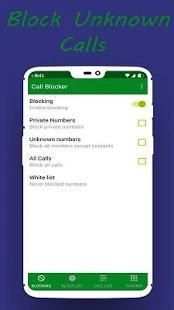 Call Blocker - Unknown Call Blocker | Blocklist स्क्रीनशॉट 3
