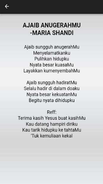 Lagu-lagu Rohani Katolik screenshot 2