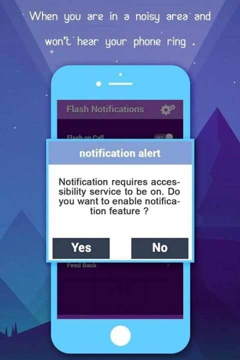Ringing Flashlight screenshot 5