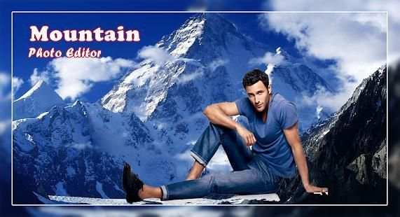 Mountain Photo Editor 5 تصوير الشاشة