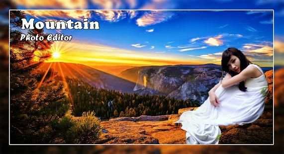 Mountain Photo Editor 1 تصوير الشاشة