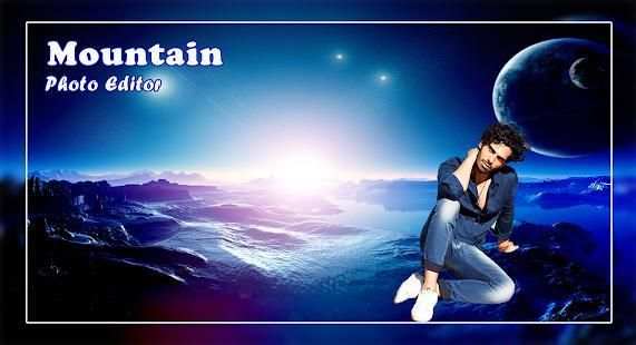 Mountain Photo Editor 4 تصوير الشاشة