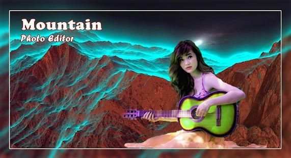 Mountain Photo Editor 2 تصوير الشاشة