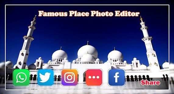 Famous Place Photo Editor скриншот 1