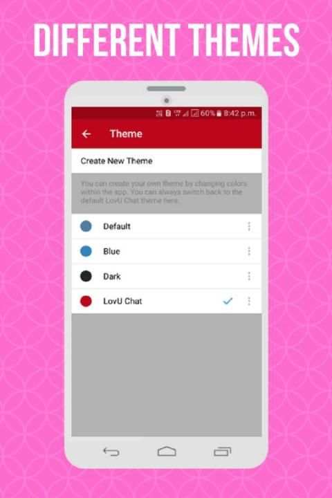 LovU Chat - Chat platform for lovers 1 تصوير الشاشة