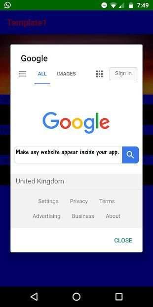 123 App Maker - Make apps without coding! screenshot 1