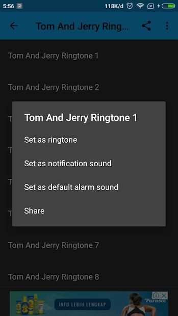 Tom And Jerry Ringtone Free screenshot 1