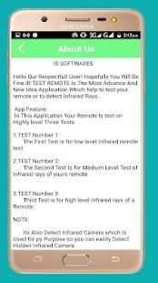 IR Remote Tester, Blaster screenshot 3