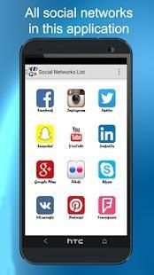 Messenger for All Social Network screenshot 4