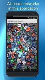 Messenger for All Social Network screenshot 1