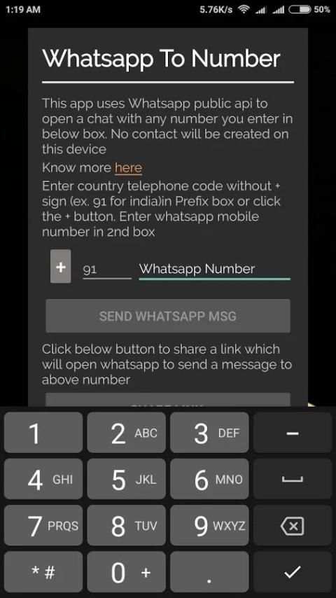 Open The Chat (WA) screenshot 1