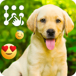 Golden Labrador Puppy Screen Lock Phone Pattern आइकन