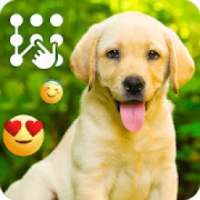 Golden Labrador Puppy Screen Lock Phone Pattern