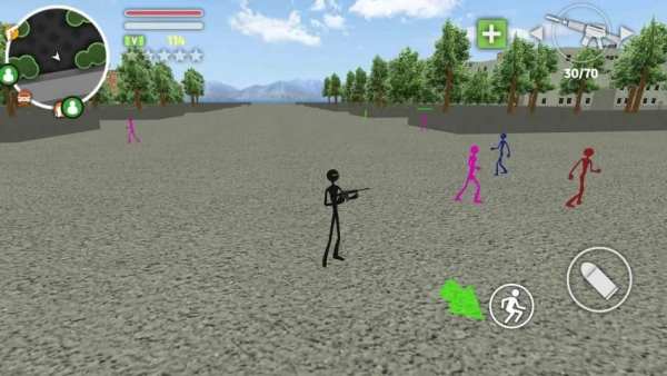 Grand Auto V - Stickman Story screenshot 2