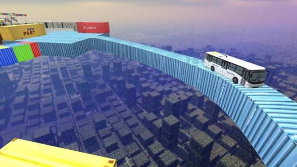 98% Impossible Bus Simulator Tracks Driving screenshot 1