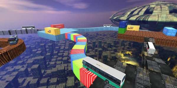 98% Impossible Bus Simulator Tracks Driving screenshot 4