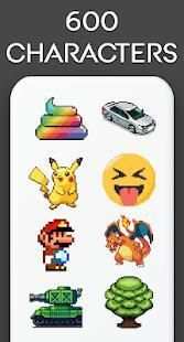Color by Number Pokemon and Cartoon Pixel Art screenshot 1