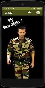 Commando Photo Suits Fun screenshot 1