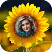 Yellow Flower Photo Frame : Flower Photo Editor HD