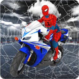 Spider Girl Stunt Rider Superhero Highway Rider आइकन
