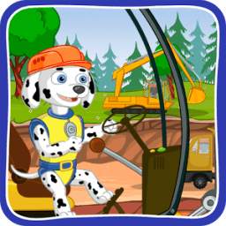 Puppy Patrol Games: Building Machines