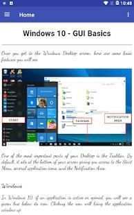 Windows 10 Tutorial screenshot 1