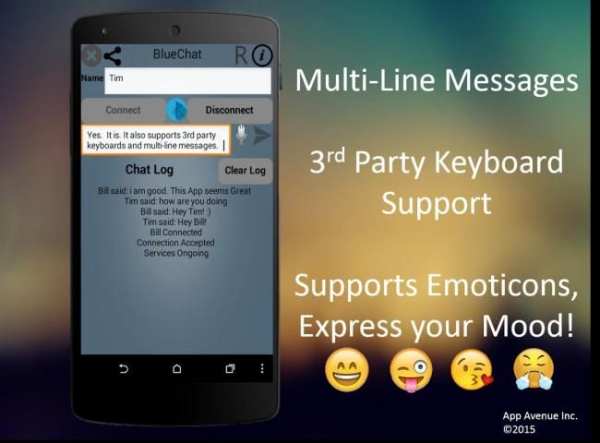 Bluetooth Messenger FREE screenshot 2