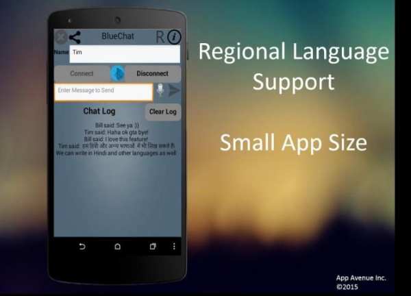 Bluetooth Messenger FREE screenshot 1