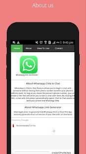 Whatsapp link generator screenshot 3