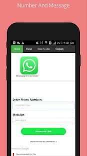 Whatsapp link generator screenshot 4