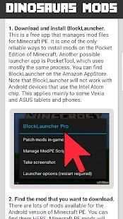 Jurasic Mod for MCPE screenshot 1