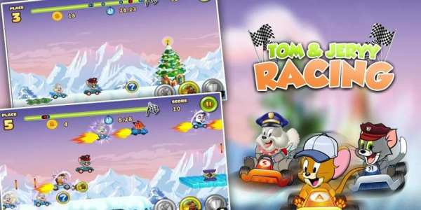 Adventure Tom and Jerry - Speed Racing स्क्रीनशॉट 3