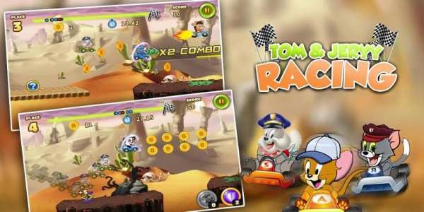Adventure Tom and Jerry - Speed Racing स्क्रीनशॉट 2