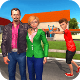 Crazy Family: Deal The Bully Boy Home Adventure icon