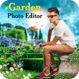 Garden Photo Editor - Garden Photo Frames आइकन