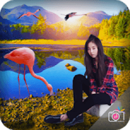 Flamingo Photo Editor - flamingo photo frames आइकन