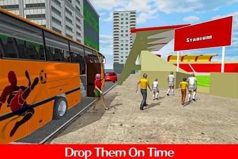 Football World Cup Coach Bus Simulator 2018 screenshot 1
