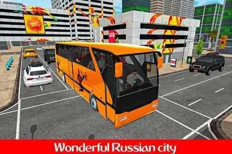 Football World Cup Coach Bus Simulator 2018 screenshot 7