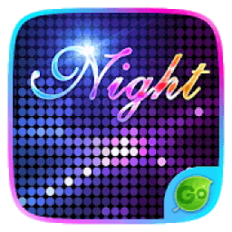 ikon Night GO Keyboard Theme